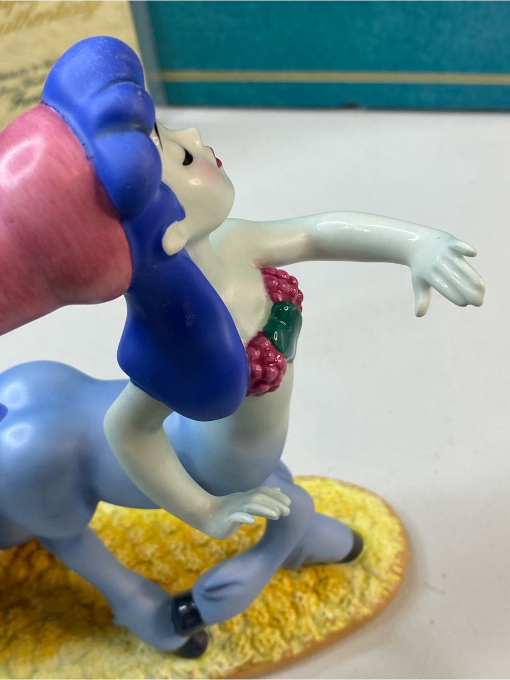 WDCC Fantasia Blue Centaurette Figurine  Beauty in Bloom Disney COA Box - Picture 4 of 13